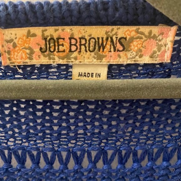Royal Blue Joe Brown Shrug 24/26 - Picture 2 of 2